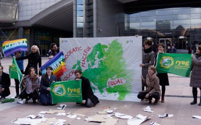 La campagne des Jeunes Vert-e-s Européens