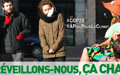 Tribune : Se dévêtir pour pousser les chefs d’État à agir #COP20