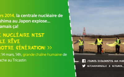 Tribune: « Le nucléaire n&rsquo;est pas le rêve de notre génération! »