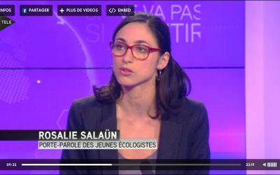 Rosalie Salaün en débat dans « On ne va pas se mentir » sur iTélé