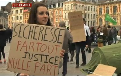 Le camp de réfugiés climatiques du #ForumLille sur Grand Lille TV !