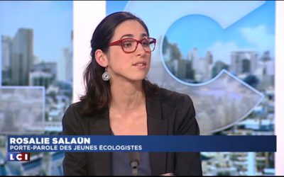 Rosalie Salaün en débat dans Jeunes Politiques sur LCI