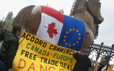 Appel à action contre le CETA, le traité de libre échange Europe/Canada