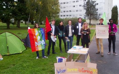 Un camp de réfugiés climatiques à Poitiers !