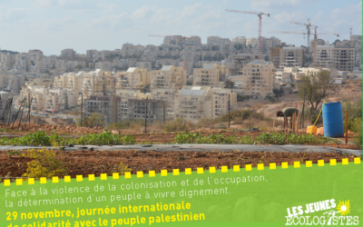 Solidarité avec le peuple palestinien